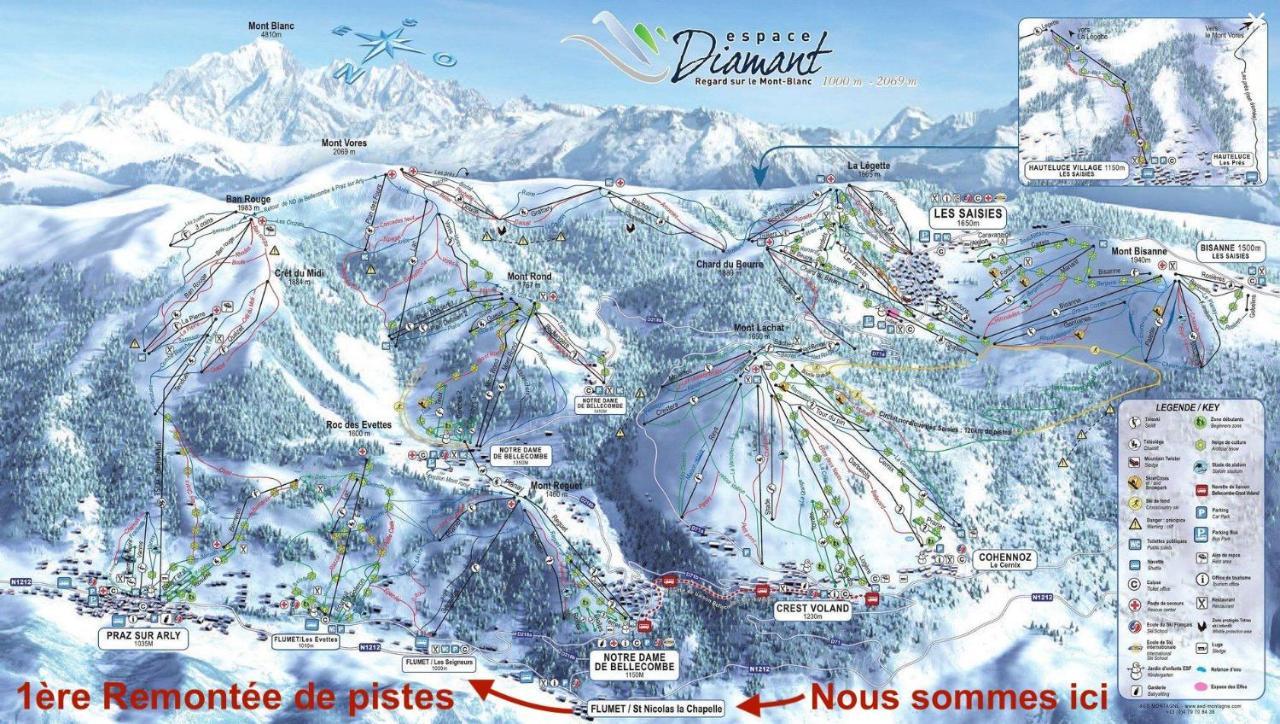 Ferienwohnung La Taniere De Sven - Vue Montagne Saint-Nicolas-la-Chapelle  Exterior foto